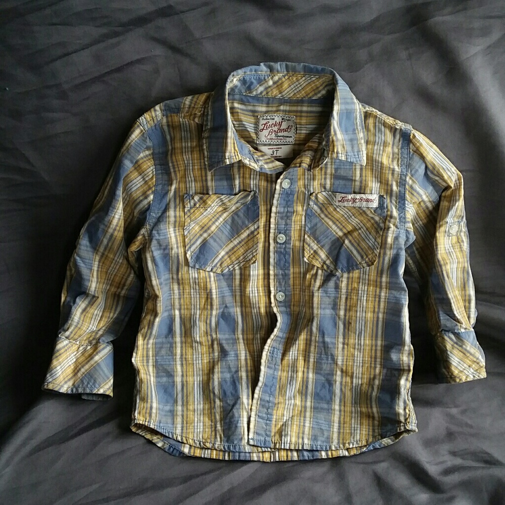Lucky brand button down shirt